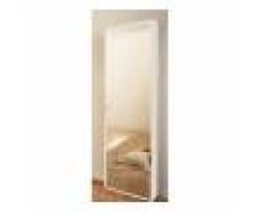 Twist Design Scarpiera con anta a specchio Narciso bianca