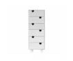 Karup Cassettiera House Nordica Bianca 6 Cassetti