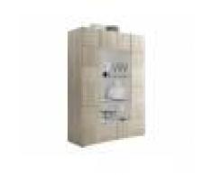 Flow Fusion Design Vetrina Eugenie in rovere samoa