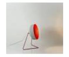 In-es.artdesign Lampada da terra Cyrcus F cemento grigio/rosso