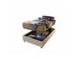 Duzzle Letto sommier singolo con contenitore ad alzata easy up