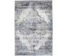 RugVista Tappeto Vintage Mistral 160X230 Shabby Chic/Overdyed Moderno Grigio Chiaro/Bianco/Creme