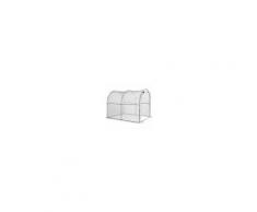 Outsunny Serra da Giardino per Piante a Tunnel in PVC, 250x200x200cm