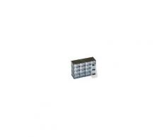 ART Cassettiera Portaminuterie Art Plast 16 Cassetti Trasparenti 221x156x85 Mm (Lxpxh)