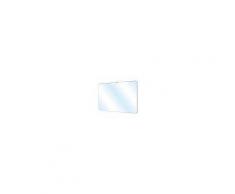 Specchio Lily 90x60 Cm Filo Lucido Reversibile Lampada Led Stondata Ip44 5w