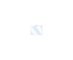 Specchio Fashion 90x60 Cm Filo Lucido Reversibile Lampada Led Ip44 5w Inclusa