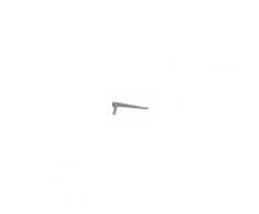 Mensola Semplice Element System Acciaio Grigia 250 Mm Portata 60 Kg