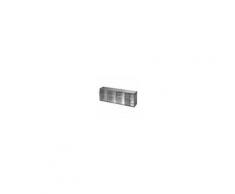 Cassettiera A Ribalta 4 Cassetti 60x13,7x20,7 Cm Grigia