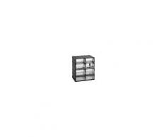 ART Cassettiera Portaminuterie Art Plast 8 Cassetti Trasparenti 192x148x230 Mm (Lxpxh)