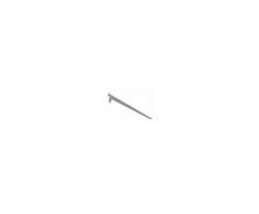 Mensola Angolata Element System Acciaio Grigia 480 Mm 2 Pezzi Portata 55 Kg
