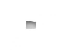 Specchio Plum 90x70 Cm (Lxp) Filo Lucido Reversibile Lampada Led Luce Neutra 5 W Inclusa