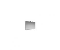 Specchio Plum 100x70 Cm (Lxp) Filo Lucido Reversibile Lampada Led Luce Neutra 5 W Inclusa