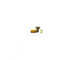 APE RACCORDERIE Raccordo Curvo Con Girello Pressfit Ape F 3/4'' X Ø 20 Mm Sede Piana Tubo Multistrato Gas