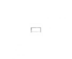 Milani Home NELSON - tavolo da pranzo moderno allungabile in vetro 90 x 140/190