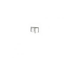 Milani Home GABRIEL - tavolo da pranzo moderno allungabile in laminato frassinato 85 x 130/180