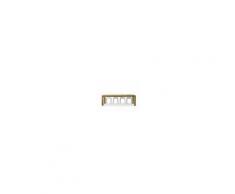Milani Home ELVIS - tavolo da pranzo moderno allungabile in rovere spazzolato 90 x 160/210/260