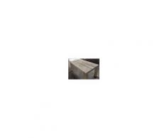 Milani Home ADAM - tavolo da pranzo moderno allungabile in legno invecchiato 90 x 160/210/260