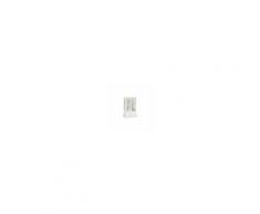 Milani Home JULIE - credenza con vetrina in legno massello 61 x 31 x 97
