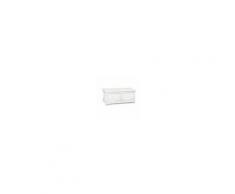 Milani Home BRIANNE - cassapanca in legno massello 120 x 44 x 51