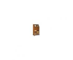 Milani Home CYNDI - dispensa in legno massello 80 x 42 x 153