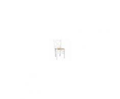 Milani Home HALLIE - sedia croce in legno massello