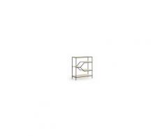 Kave Home Libreria Push 80 x 93,5 cm nero