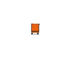 Bahco Cassettiera per utensili con ruote in Acciaio solido, 5 cassetti, 965mm X 693mm X 510mm, 1472K5