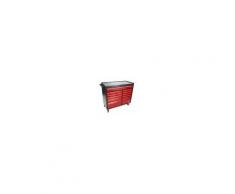 RS PRO Cassettiera per utensili con ruote in Acciaio, 11 cassetti, 985mm X 450mm X 1085mm