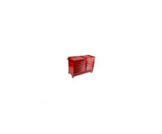 RS PRO Cassettiera per utensili con ruote in Acciaio, 12 cassetti, 870mm X 1085mm X 450mm