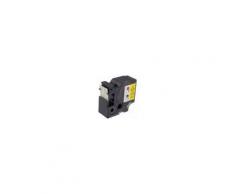Dymo Nastro per stampante di etichette Nero su Giallo, compatibile con 500TS, Mobile Labeler, 24 mm, S0720980