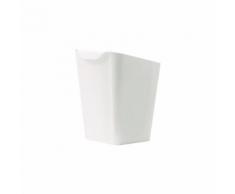Cestino gettacarte TABOO, bianco