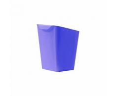 Cestino gettacarte TABOO, blu genziana