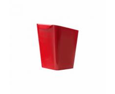 Cestino gettacarte TABOO, rosso