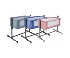 Culla fianco letto dondolo Plebani: Blu