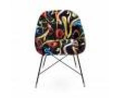 Seletti sedia imbottita Toiletpaper Snakes