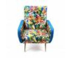 Seletti poltrona Flowers with holes Toiletpaper
