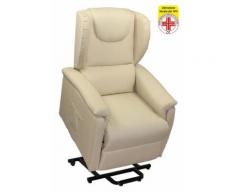 Poltrona alba lift (alzapersona), a un motore, seduta sfoderabile -