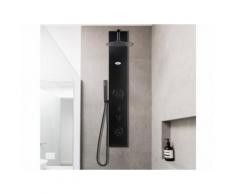 Colonna da doccia idromassaggio JUBIDA - nero - 20x130 cm