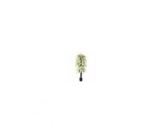 Outsunny Pianta Artificiale Glicine Bianco Finto 165cm per Interni ed Esterni