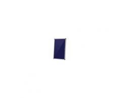 Vinsetto Bacheca Porta Avvisi con Serratura e Struttura in Alluminio 90x60x4.5cm