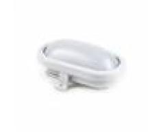 LAMPOLIGHTING Plafoniera Led Ovale Bianca 12w 230v 4000k.