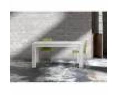 Tavolo Grezzo Cm. 180x90 Allungabile In Massello Di Abete Finitura Spazzolata