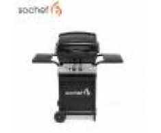 Sochef Barbecue A Gas Sochef Pepito Cottura A Pietra Lavica Cod. G20723 Con Due Bruciatori