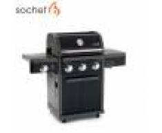 Sochef Barbecue A Gas Sochef Grangusto Cottura Australiano Cod. G53228 Con Tre Bruciatori