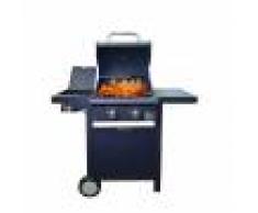 Ke Grill Barbecue Con Cottura A Gas O A Pietra Lavica Ke Grill Ke601 Con Due Bruciatori