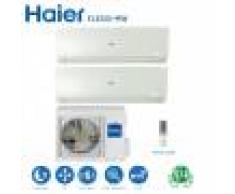 HAIER Climatizzatore Condizionatore Haier Dual Split Inverter Flexis White R-32 7000+12000 Con 2u50s2sf1fa Wi-Fi Incluso New 2021 - 7+12