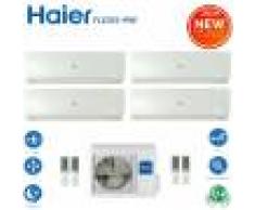 HAIER Climatizzatore Condizionatore Haier Quadri Split Inverter Flexis White R-32 7000+7000+9000+12000 Con 4u75s2sr2fa Wi-Fi Incluso New 2021 - 7+7+9+12