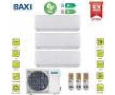 Baxi Climatizzatore Condizionatore Baxi Inverter Trial Split Astra 7000+7000+9000 Con Lsgt70-3m R-32 Wi-Fi Ready- New 2020 7+7+9