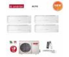Ariston Climatizzatore Condizionatore Ariston Quadri Split Inverter Alys R-32 9000+9000+9000+12000 Btu Con Quadri 110 Xd0c-O Wi-Fi Ready 9+9+9+12