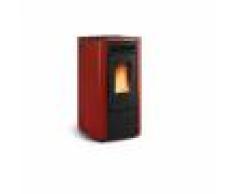 La Nordica Stufa A Pellet La Nordica Extraflame Mod. Ketty 6,3 Kw Bordeaux Cod. 88946